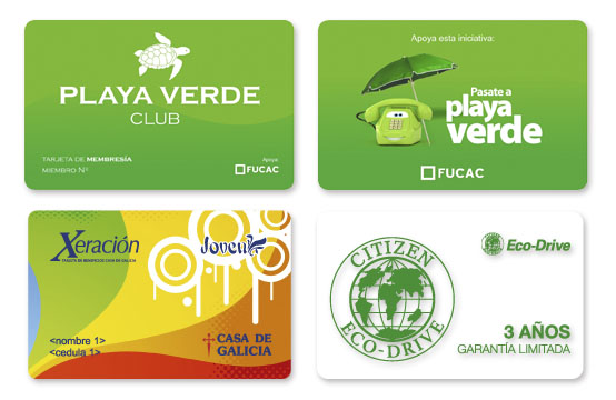 Tarjetas plásticas Impresas a 4 colores | Bullet